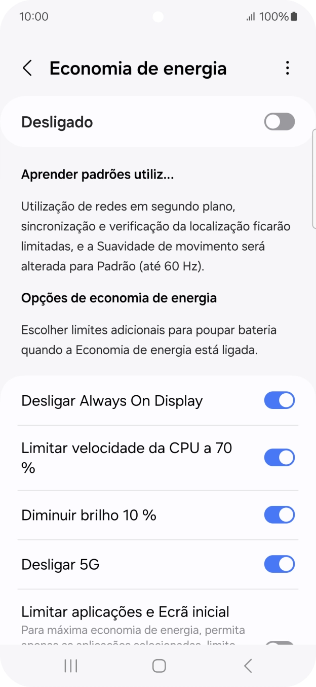 Prima os indicadores  junto das definições pretendidas.