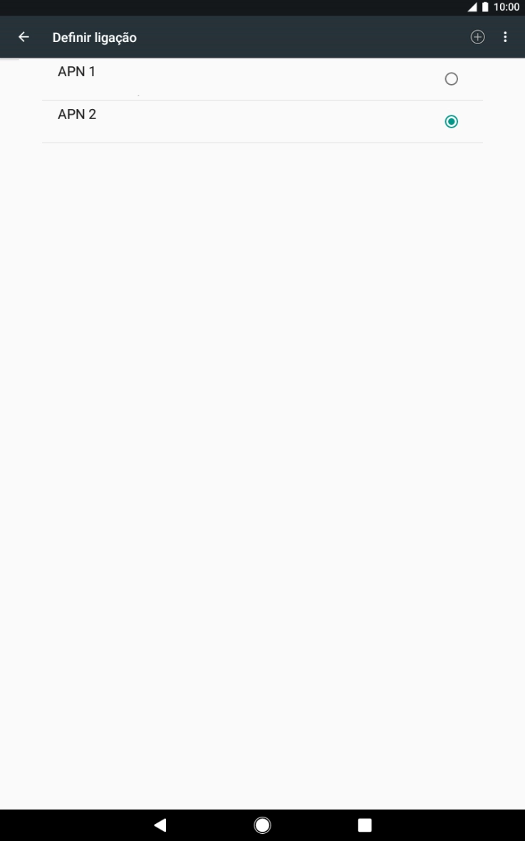 Prima a tecla de início para terminar e voltar ao ecrã inicial.