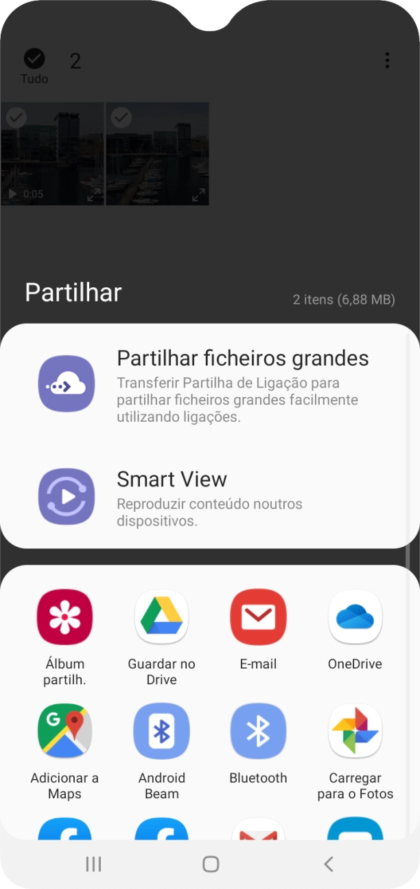 Prima Guardar no Drive.