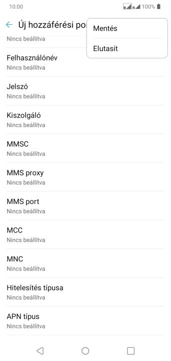 Válaszd a Mentés lehetőséget.