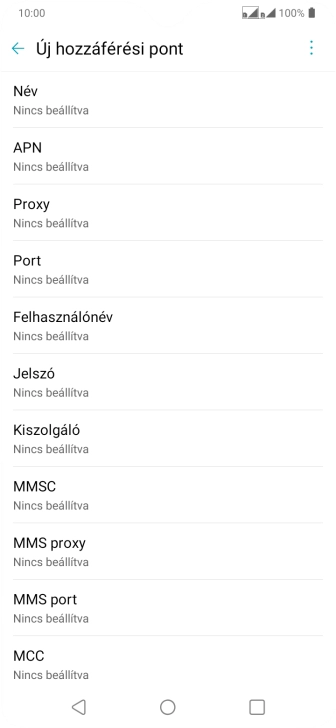 Válaszd a Név lehetőséget.