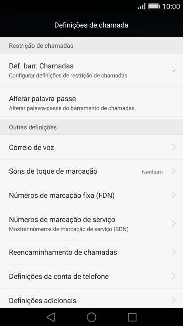 Prima Correio de voz.