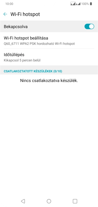 A befejezéshez, és ahhoz, hogy visszatérhess a főképernyőhöz, nyomd meg a főgombot.