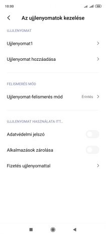 Kattints a kívánt beállítások melletti csúszkákra a funkciók be- vagy kikapcsolásához.