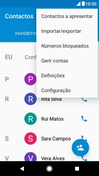 Prima Importar/exportar.