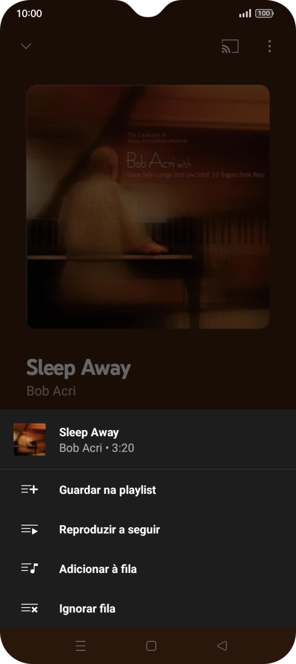 Prima Guardar na playlist.