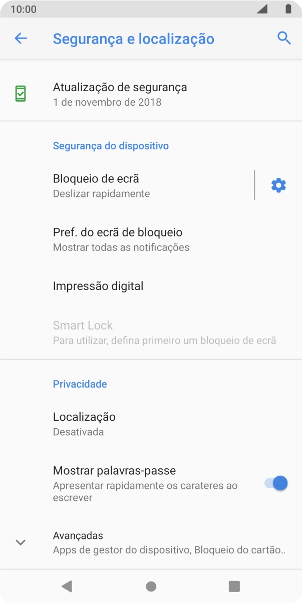 Prima Impressão digital.