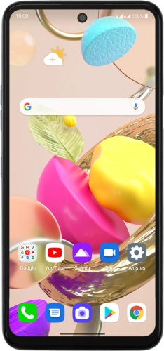 Imagen 1: Vista frontal del LG K42 - Black