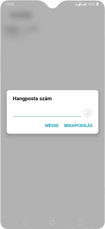 Írd be azt, hogy +36709090999, és válaszd a BEKAPCSOLÁS lehetőséget.