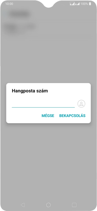 Írd be azt, hogy +36709090999, és válaszd a BEKAPCSOLÁS lehetőséget.