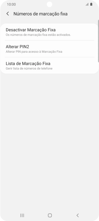Prima Desactivar Marcação Fixa.