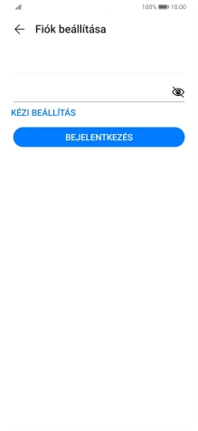 Válaszd a BEJELENTKEZÉS lehetőséget.