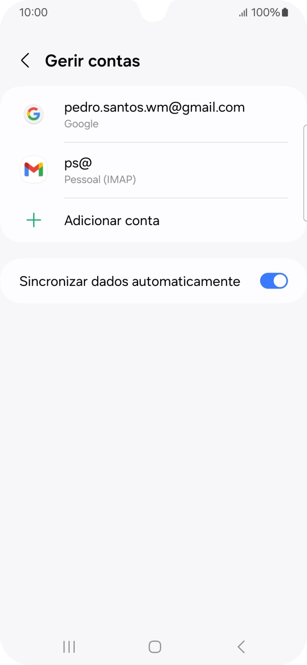 Prima a tecla de início para terminar e voltar ao ecrã inicial.