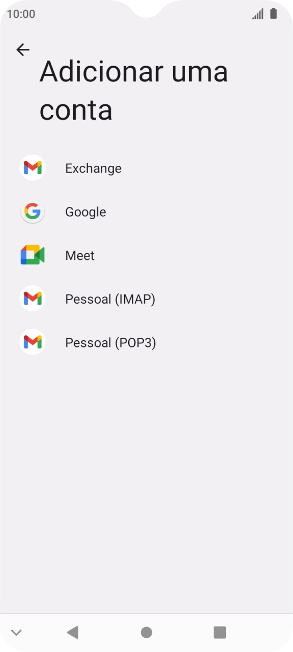 Prima Pessoal (IMAP).