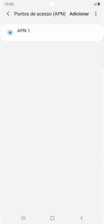 Prima Adicionar.