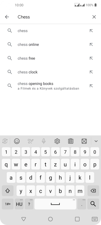 Írd be a keresett alkalmazás nevét vagy kategóriáját, és kattints a keresés ikonra.
