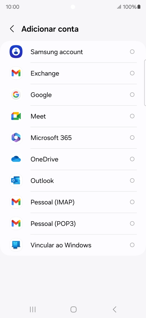 Prima Pessoal (IMAP).