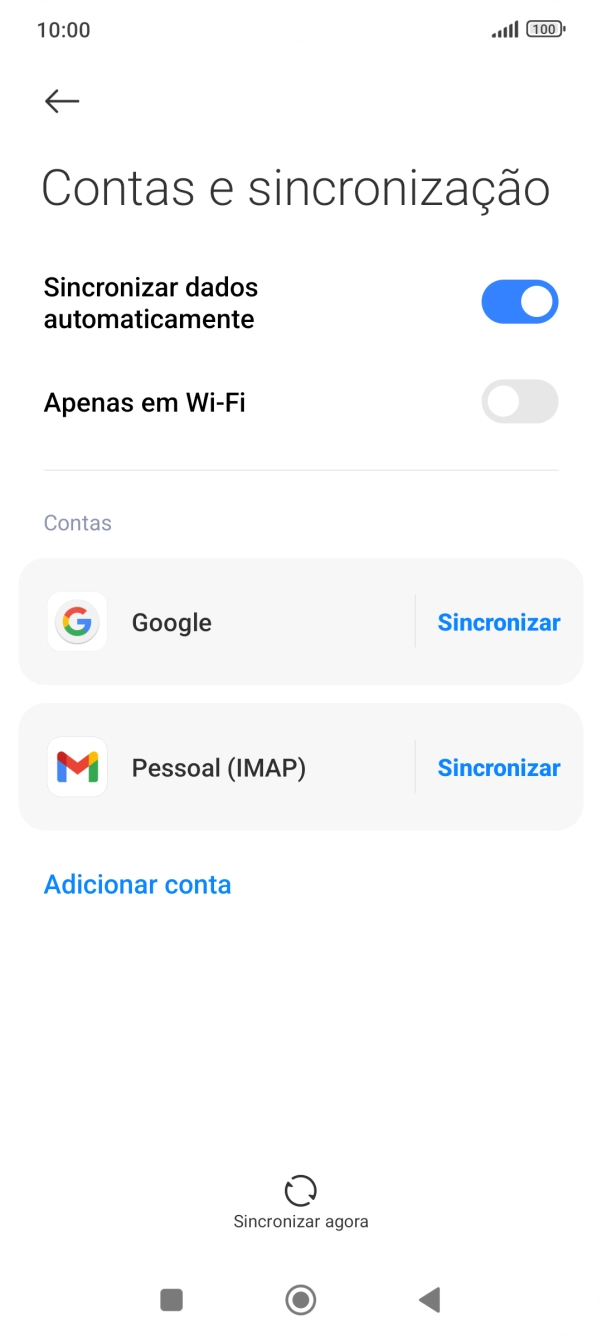 Prima a tecla de início para terminar e voltar ao ecrã inicial.