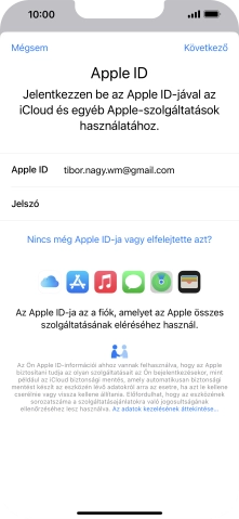Válaszd a Következő lehetőséget.
