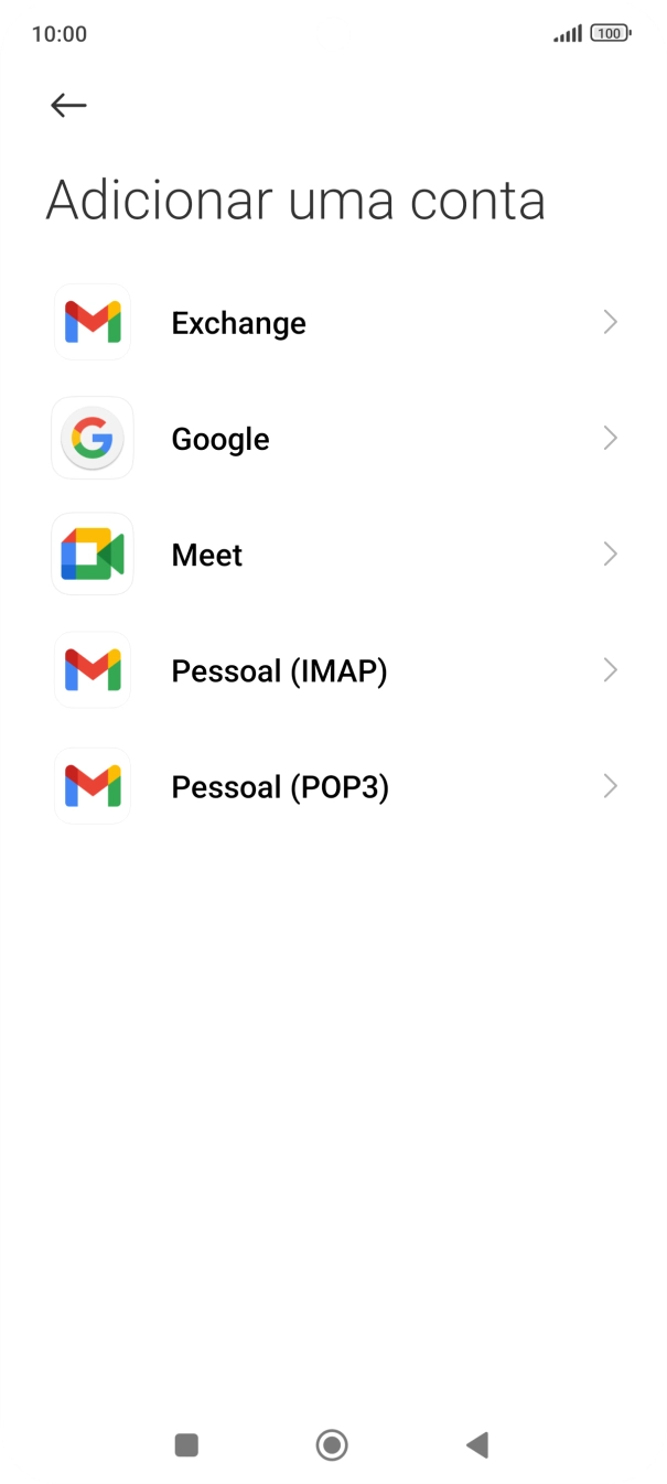 Prima Pessoal (IMAP).