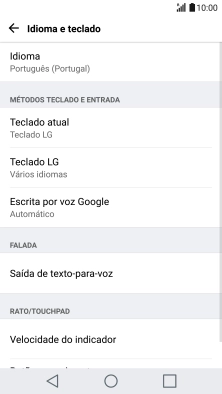 Prima Teclado LG.