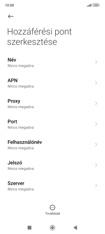 Válaszd a Név lehetőséget.