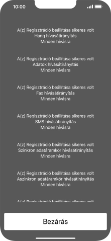 Válaszd a Bezárás lehetőséget.
