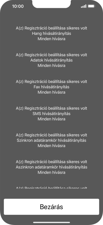 Válaszd a Bezárás lehetőséget.