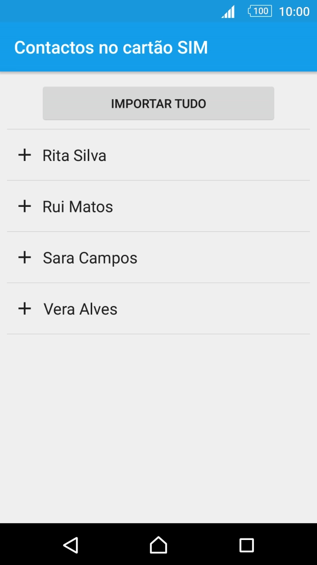 Prima IMPORTAR TUDO.