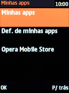 Escolha Minhas apps.