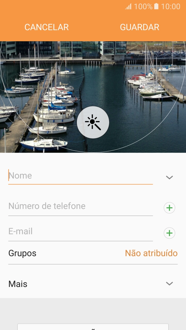 Prima Nome e introduza o nome pretendido.