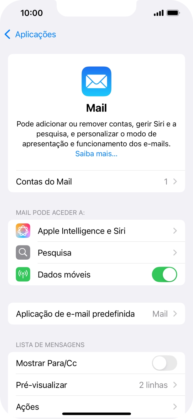 Prima Contas do Mail.