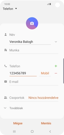 Válaszd a Mentés lehetőséget.