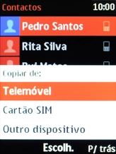 Escolha Cartão SIM.