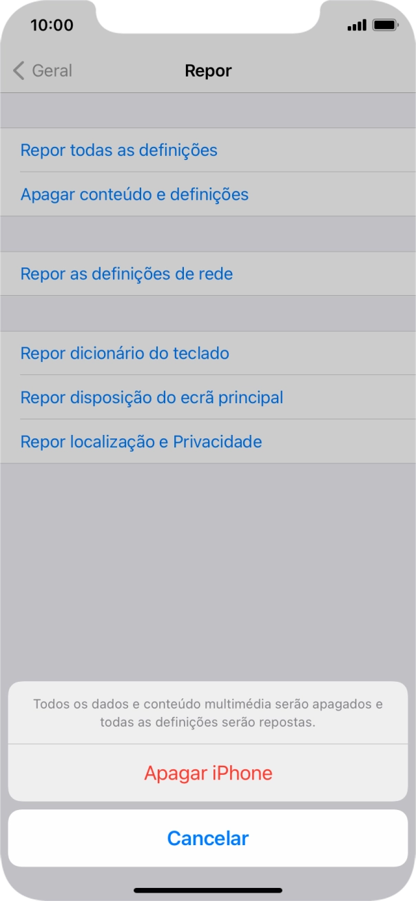 Prima Apagar iPhone.
