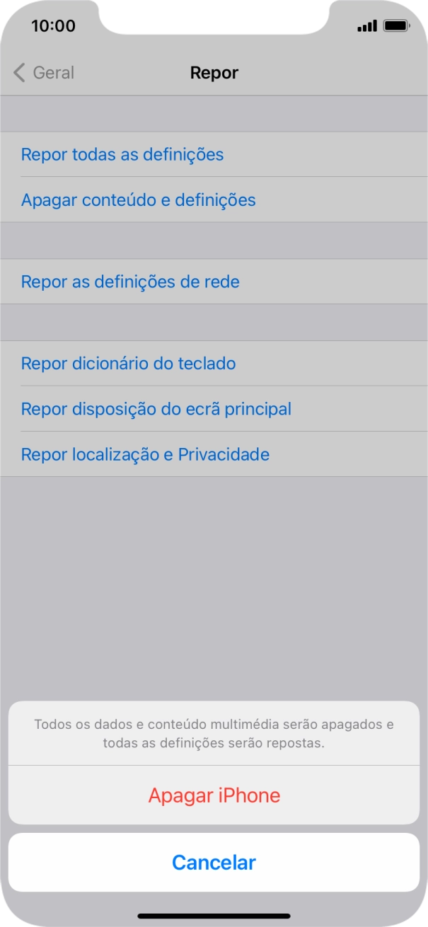 Prima Apagar iPhone.