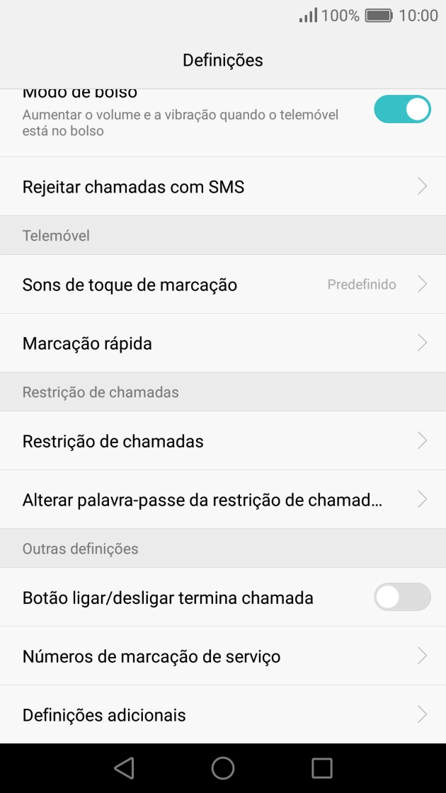 Prima Definições adicionais.