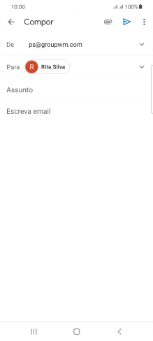 Prima Assunto e introduza o assunto pretendido.