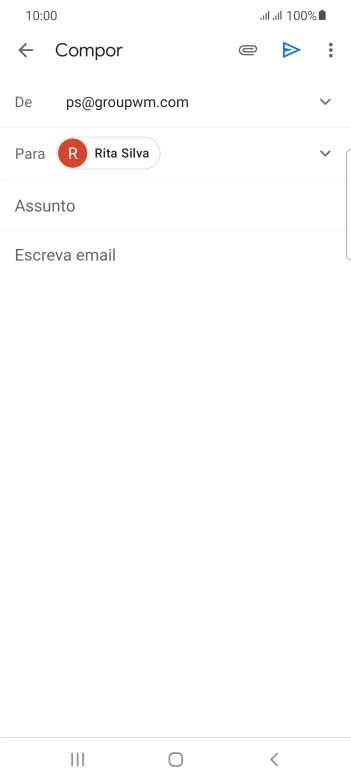 Prima Assunto e introduza o assunto pretendido.