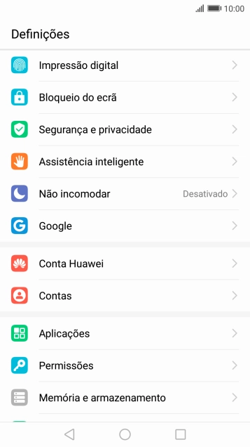 Prima Segurança e privacidade.