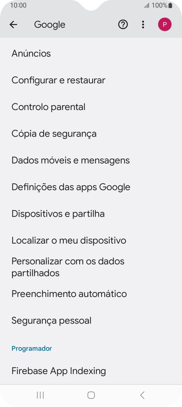 Prima Localizar o meu dispositivo.