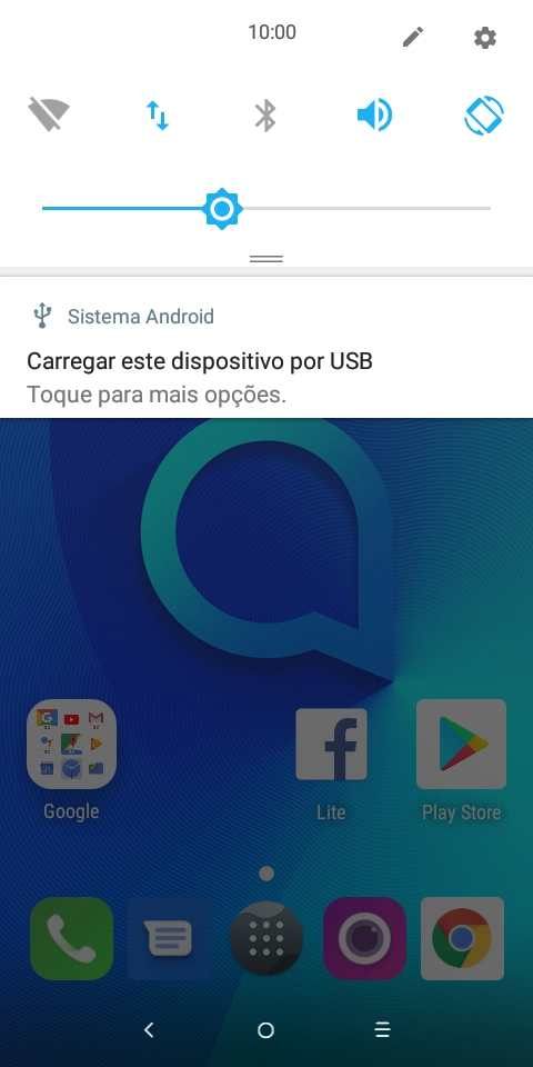 Prima Toque para mais opções..