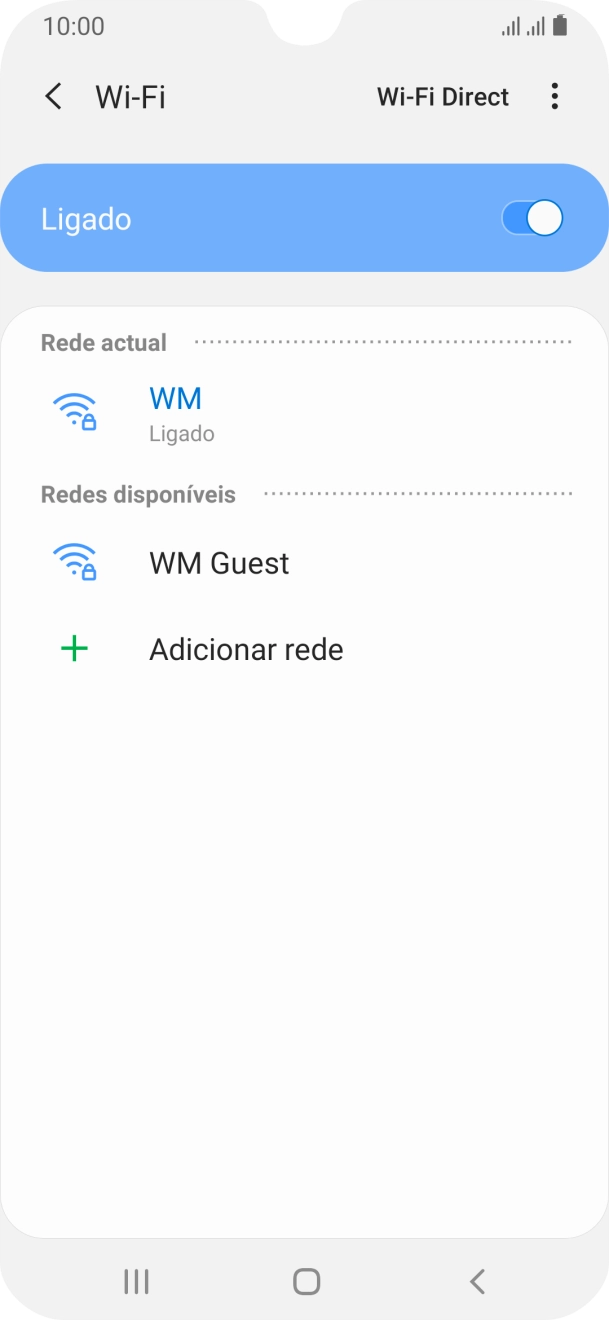 Prima a tecla de início para terminar e voltar ao ecrã inicial.