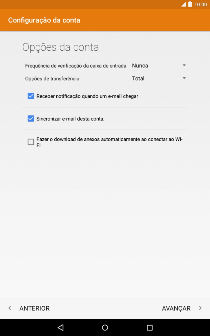 Prima a lista suspensa junto a 