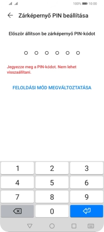 Válaszd a FELOLDÁSI MÓD MEGVÁLTOZTATÁSA lehetőséget.