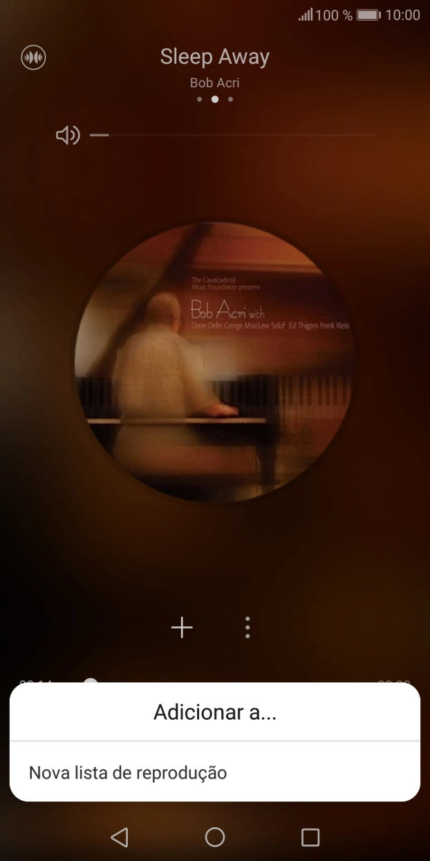 Prima Nova lista de reprodução.