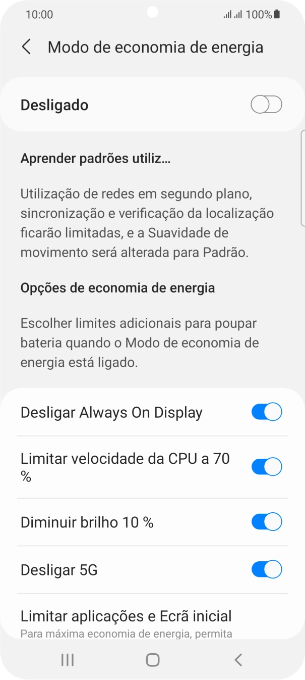 Prima os indicadores  junto das definições pretendidas.