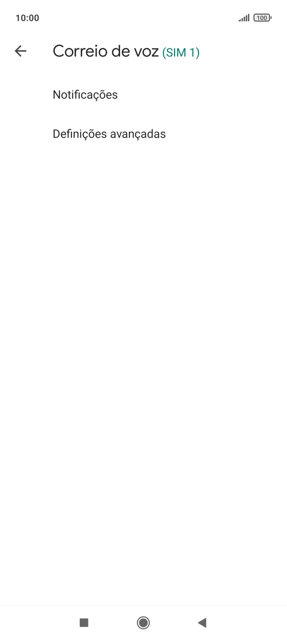 Prima Definições avançadas.