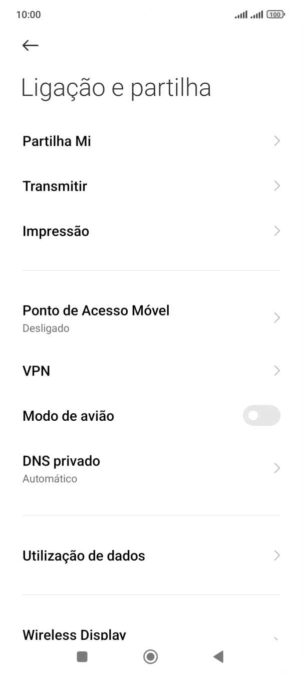 Prima Utilização de dados.