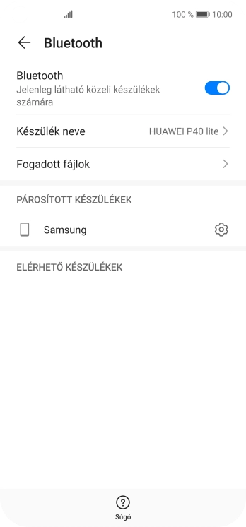 Húzd az ujjad felfelé a kijelző aljáról, hogy visszatérj a kezdőképernyőhöz.